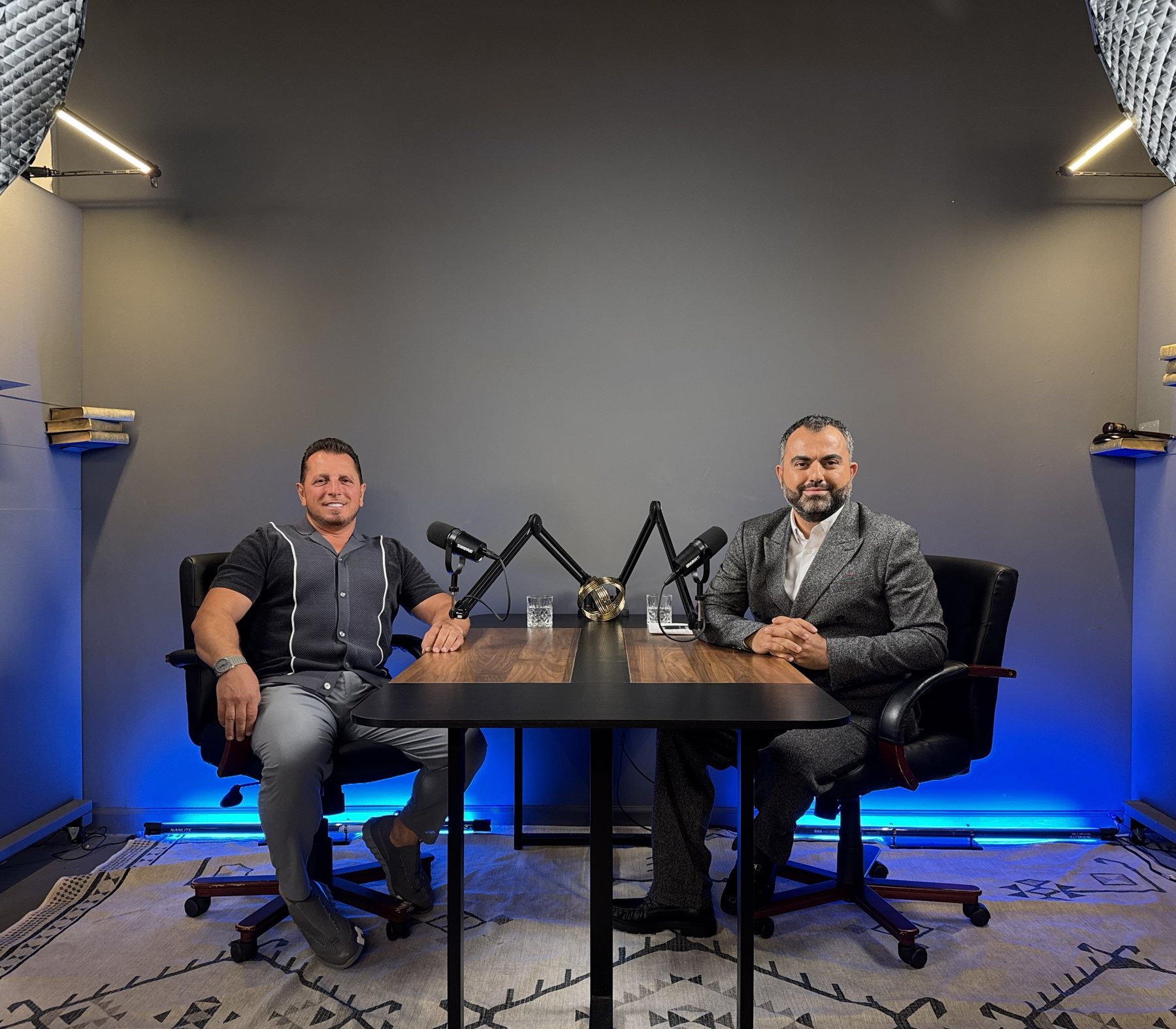 Expert Talk recording in the studio